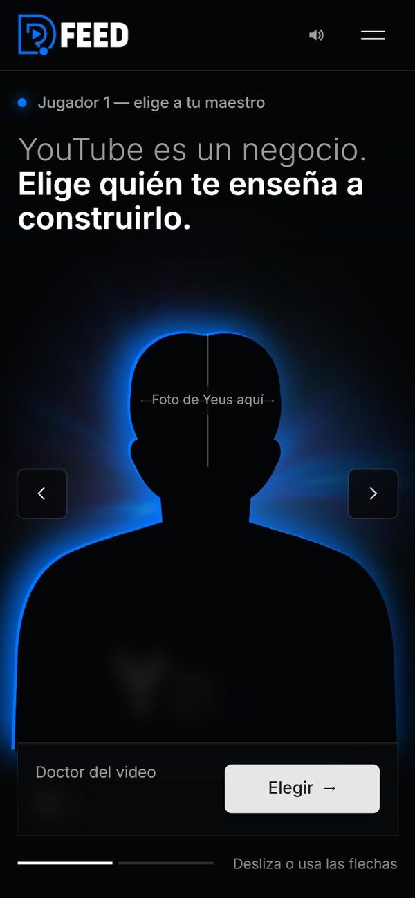 Demo de Dr. Feed en celular